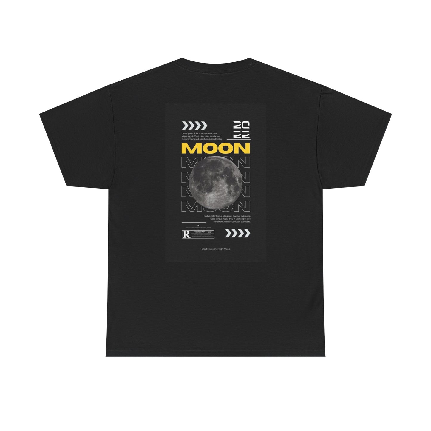 Astral Moon Unisex Tee - Celestial Space Design