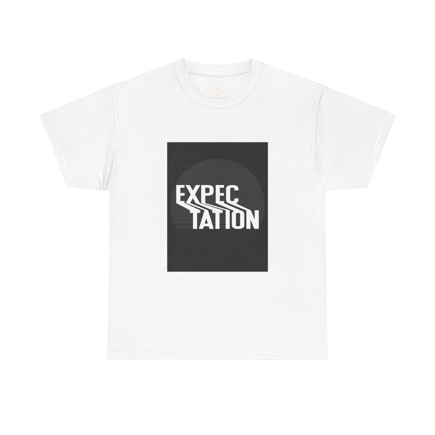 Expectations Unisex Heavy Cotton Tee - Comfortable Casual Wear for Everyday