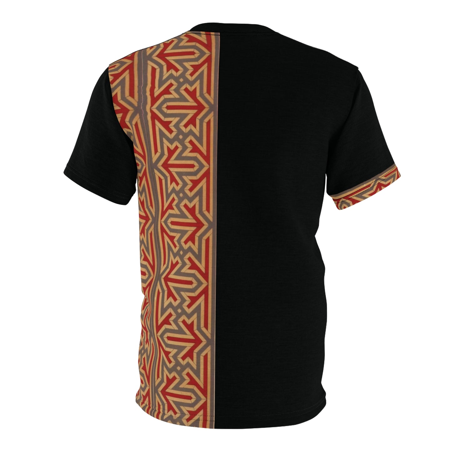 Tribal Vibe Unisex Cut & Sew Tee - Modern Patterned Tshirt for Everyday Style