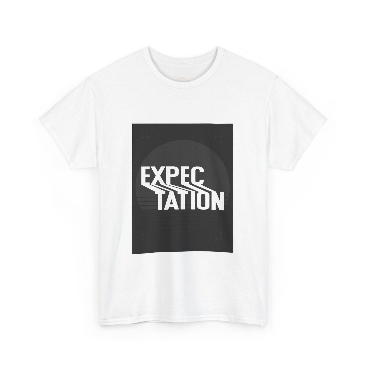 Expectations Unisex Heavy Cotton Tee - Comfortable Casual Wear for Everyday