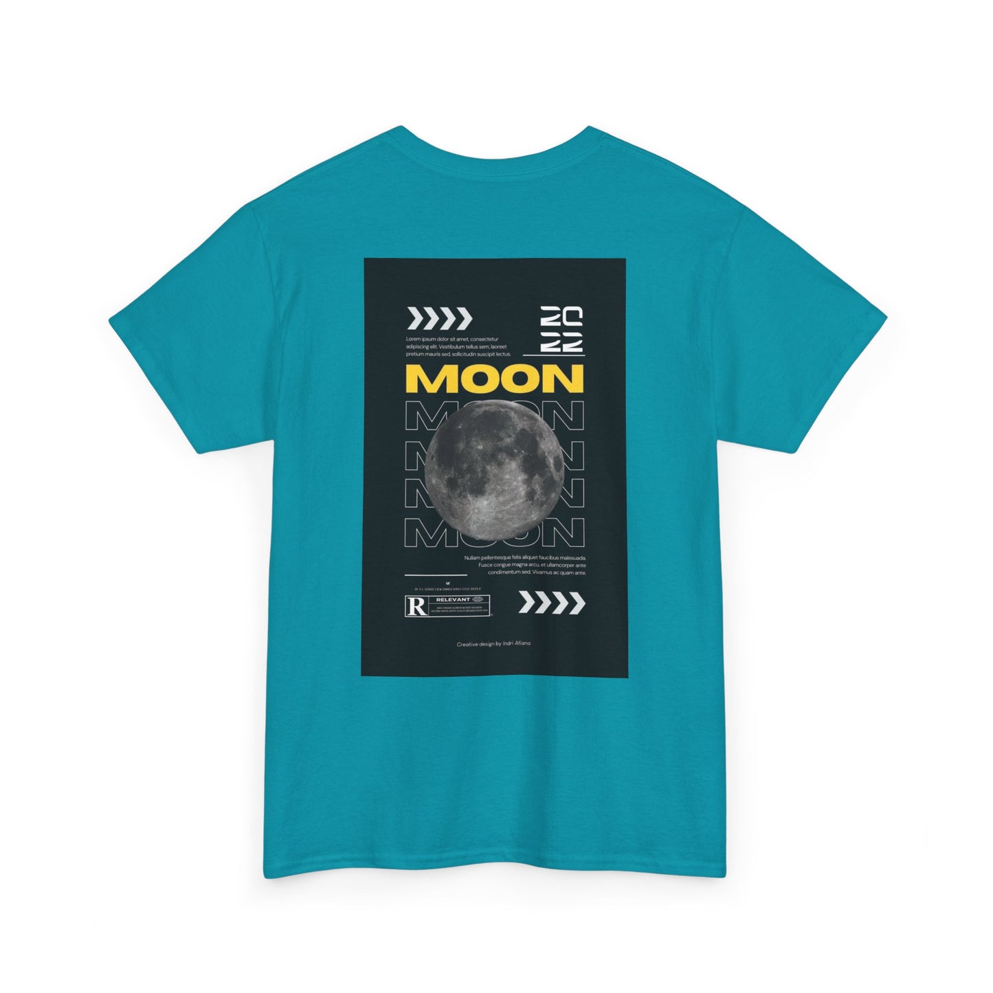 Astral Moon Unisex Tee - Celestial Space Design